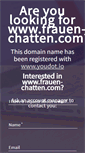 Mobile Screenshot of frauen-chatten.com